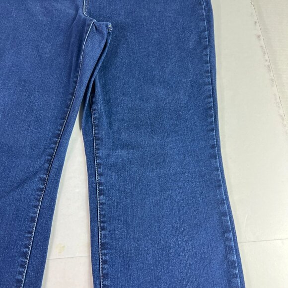 Not Your Daughters Jeans Women's 36x31* Marilyn Straight Dark Blue Denim Tag 16 - Picture 3 of 16